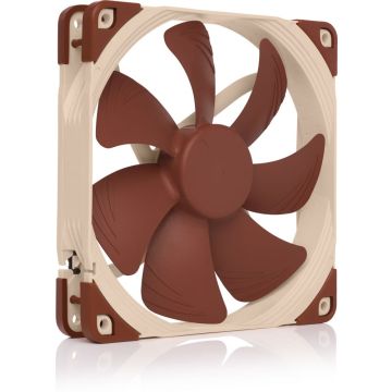 Noctua NF-A14, Ventilator, 14 cm, 1500 RPM, 140,2 m³/uur, Beige, Bruin