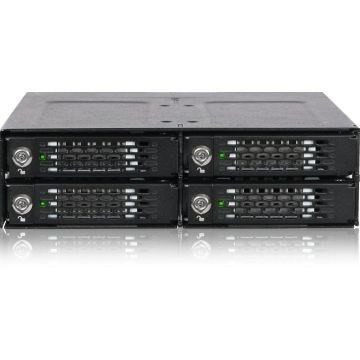 IcyDock 4x M.2 NVMe to 4x MiniSAS HD in 1x 5.25"" bay mob rac