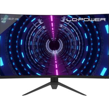 Dis 31,5 LC-Power LC-M32-QHD-165-C-V2 QHD Curved 16:9, 1ms,VA,HDMI 2.0,2*DP,165Hz