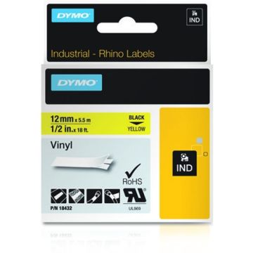 DYMO RhinoPRO  - Permanente zelfklevende vinyl tape 