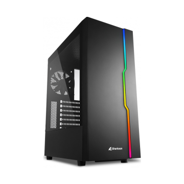 Sharkoon RGB Slider Zwart - Midtowermodel