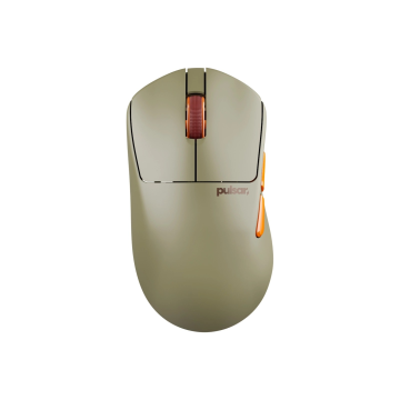 Pulsar X3 LHD CrazyLight Medium Wireless Desert - Muis