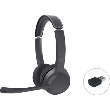CONCEPTRONIC Headset Wireless Bluetooth met Ladest.+ Ada. zwart
