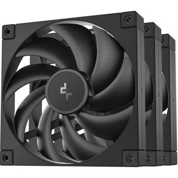 DeepCool FD14 Black 3-pack - Ventilator