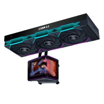 Lian Li HydroShift II OLED Curved 360 TL Black - Waterkoeler