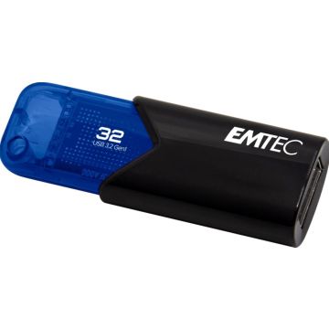EMTEC USB-Stick 32 GB B110 USB 3.2 Click Easy Blue