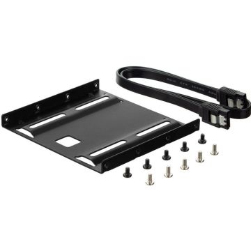 2 5i to 3 5i SSD/HDD kit with screws and 50cm SATA III cable