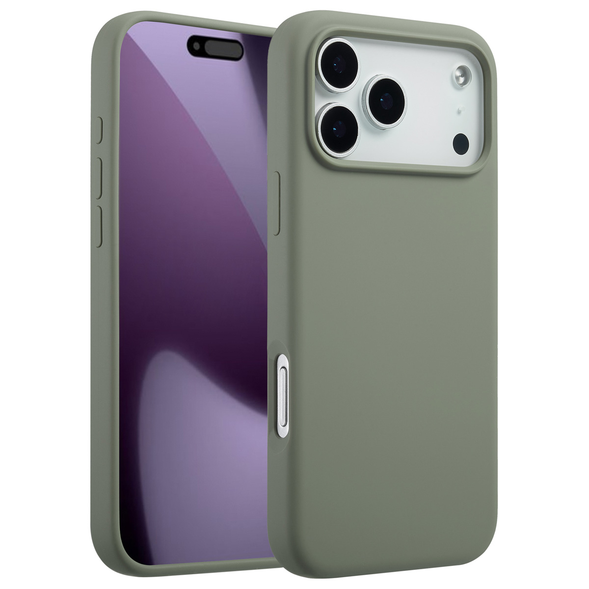 Accezz Liquid Silicone Backcover met MagSafe SH00086556 - Smartphonehoesje