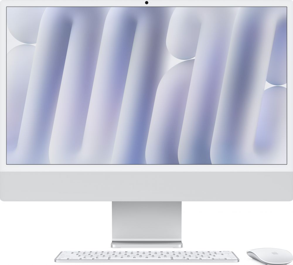 Apple iMac 4.5K (24") M4 10/10-Core/16GB/256GBSSD/Silber MacOS