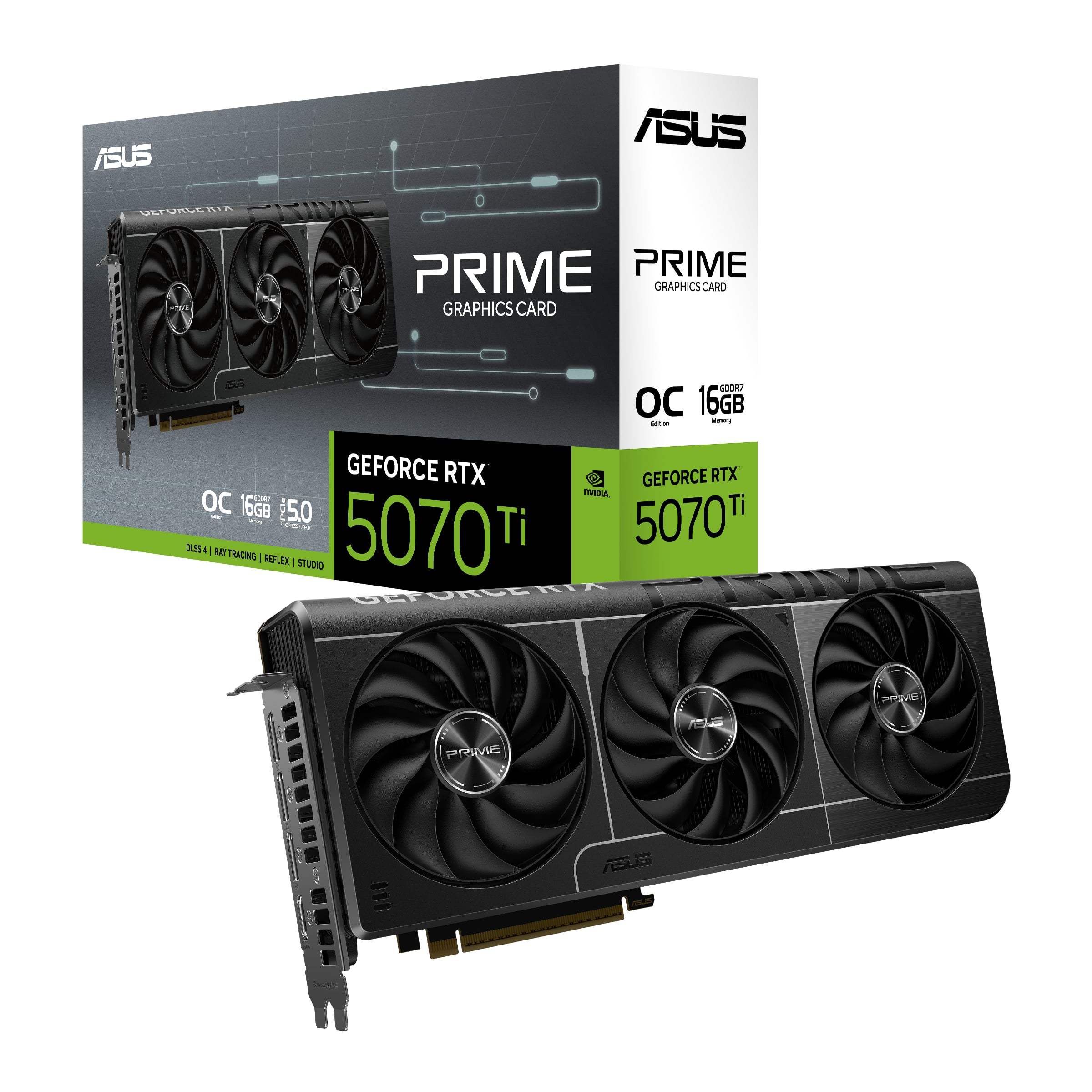 ASUS Prime GeForce RTX 5070 Ti OC Edition - Videokaart