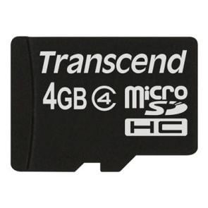 SecureDigital/4GB microSDHC C4 w/o Adapt