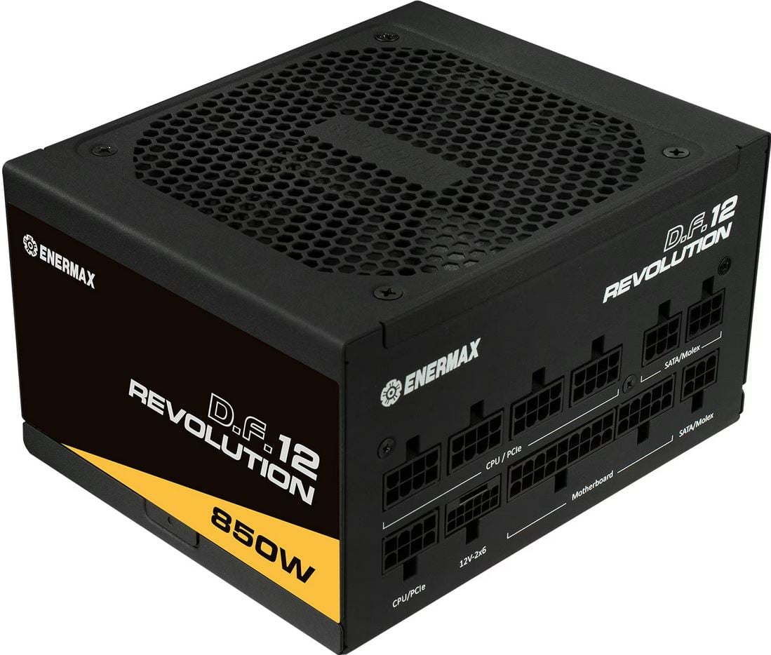 Enermax Revolution D.F.12 850W Black - Voeding