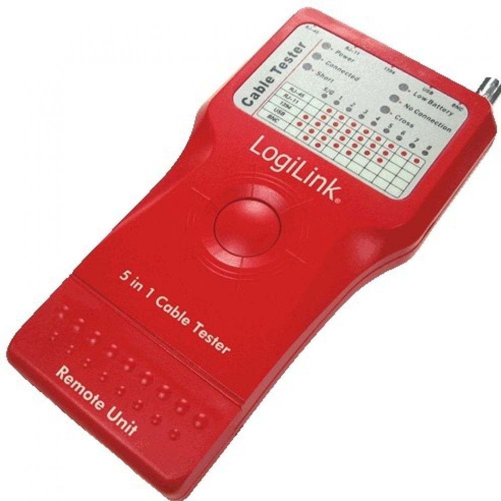 LogiLink 5 in 1 Cable Tester - Netwerktesterset