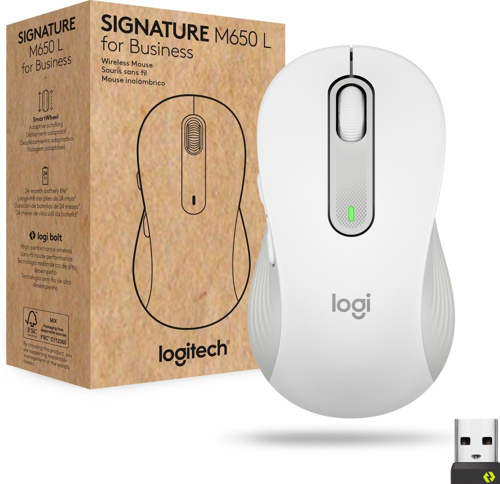 Logitech Signature M650 L for Business - Muis