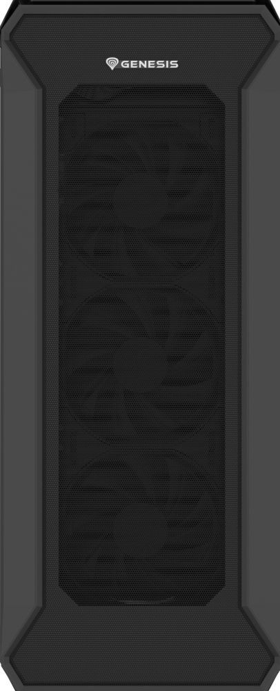 Genesis Behuizing IRID 505F met Sichtfenster zwart