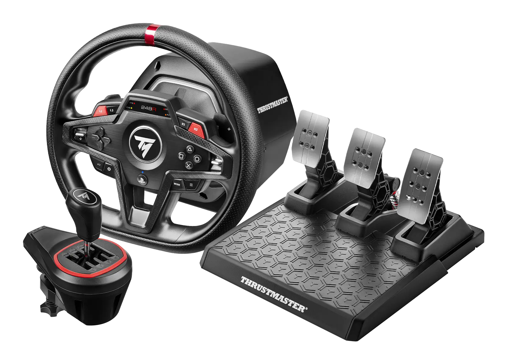 Lenkrad Thrustm. T248R Shifter Pack        FF Wheel (PS5/PC) retail