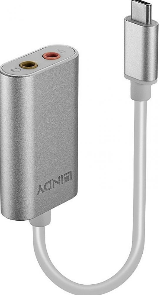 NVT LINDY USB Type C Audio Adapter