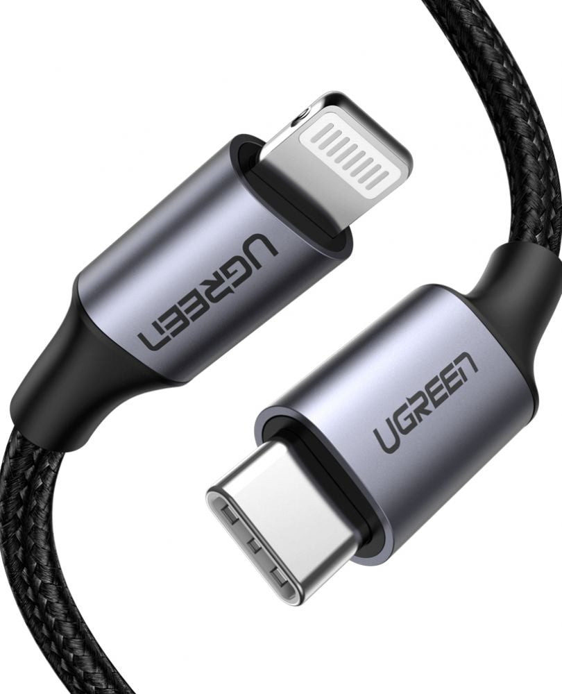 UGREEN 60759 USB-kabel 1 m Lightning USB C
