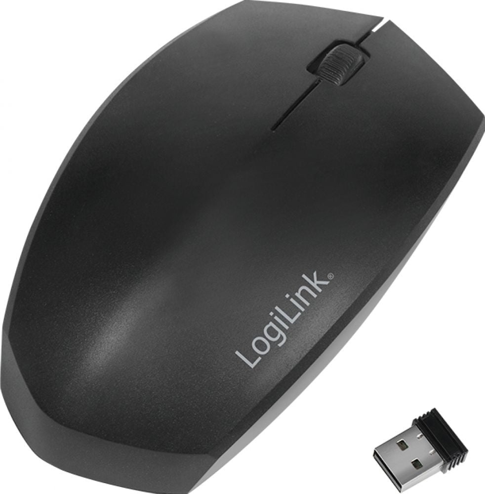 LogiLink muis Bluetooth 4.2 + radio 2,4 GHz, dual-Modus black