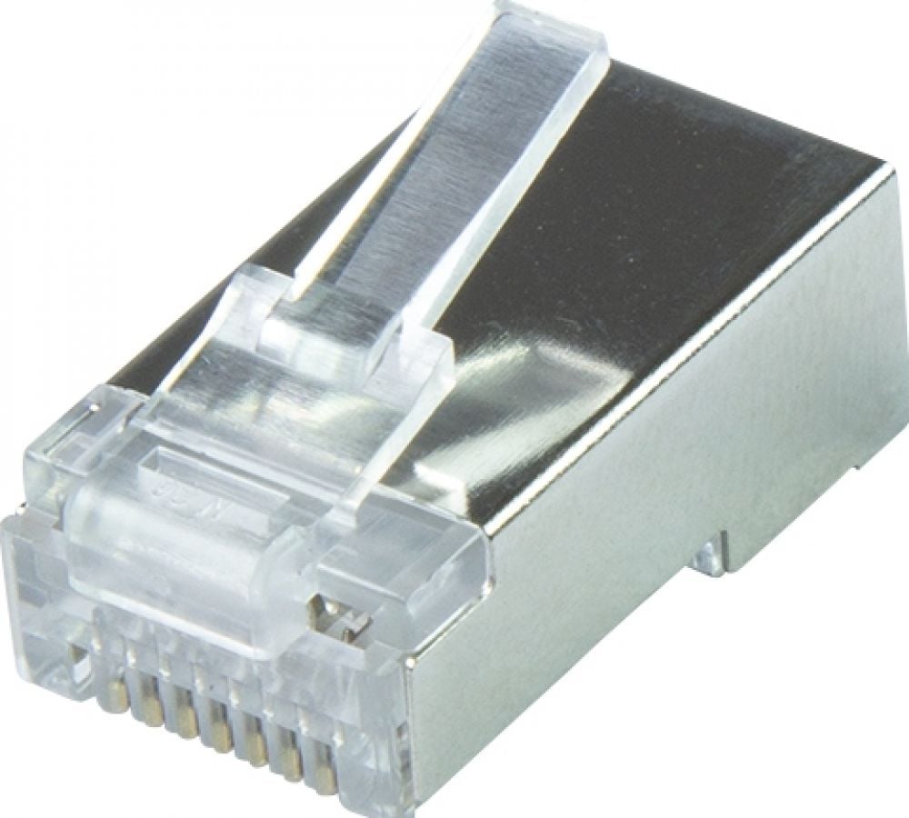 LogiLink modulear RJ45 Plug Cat.6A STP, 50 stuks