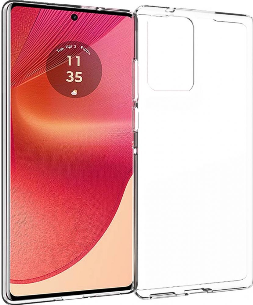 Accezz Clear Backcover Motorola Edge 50 Fusion - Transparant
