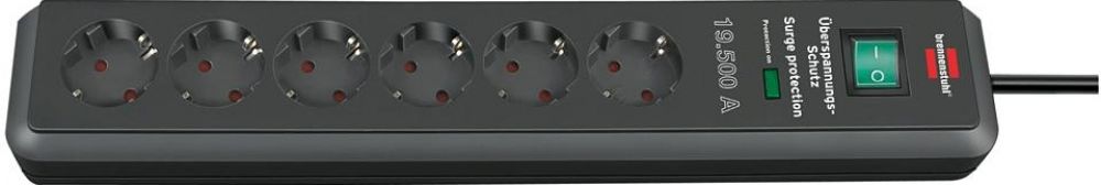 BRENNENSTUHL Brennenstuhl Secure-Tec PDU met overspanningsbeveiliging - Stroompiekonderdrukker