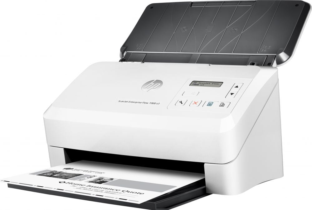 HP ScanJet Enterprise Flow 7000 s3 Sheet-feed Scanner - Documentscanner