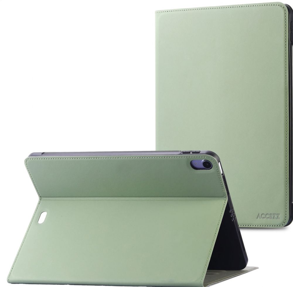 Accezz Classic Tablet Case iPad Air 11 inch (2024) M2 / Air 5 (2022) / Air 4 (2020) - Groen