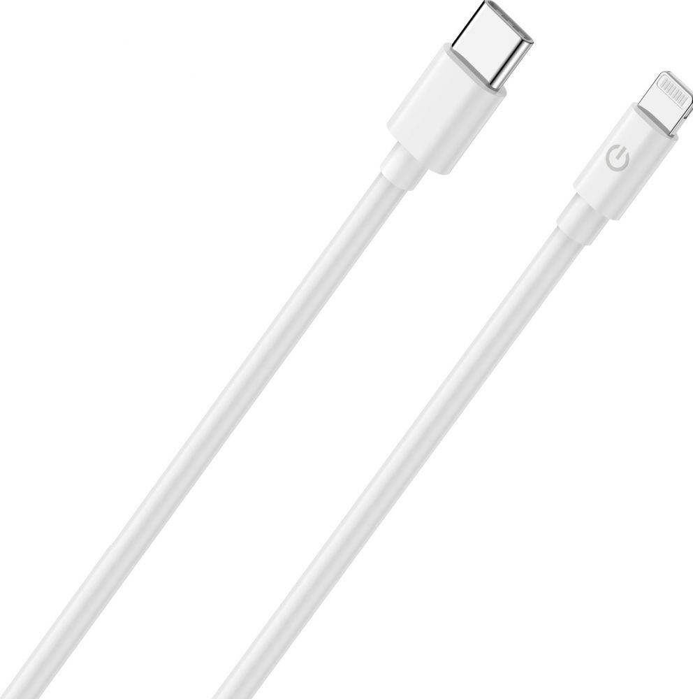 REALPOWER RealPower Lade/gegevenskabel Type-C auf lightning 2m weiß MFI