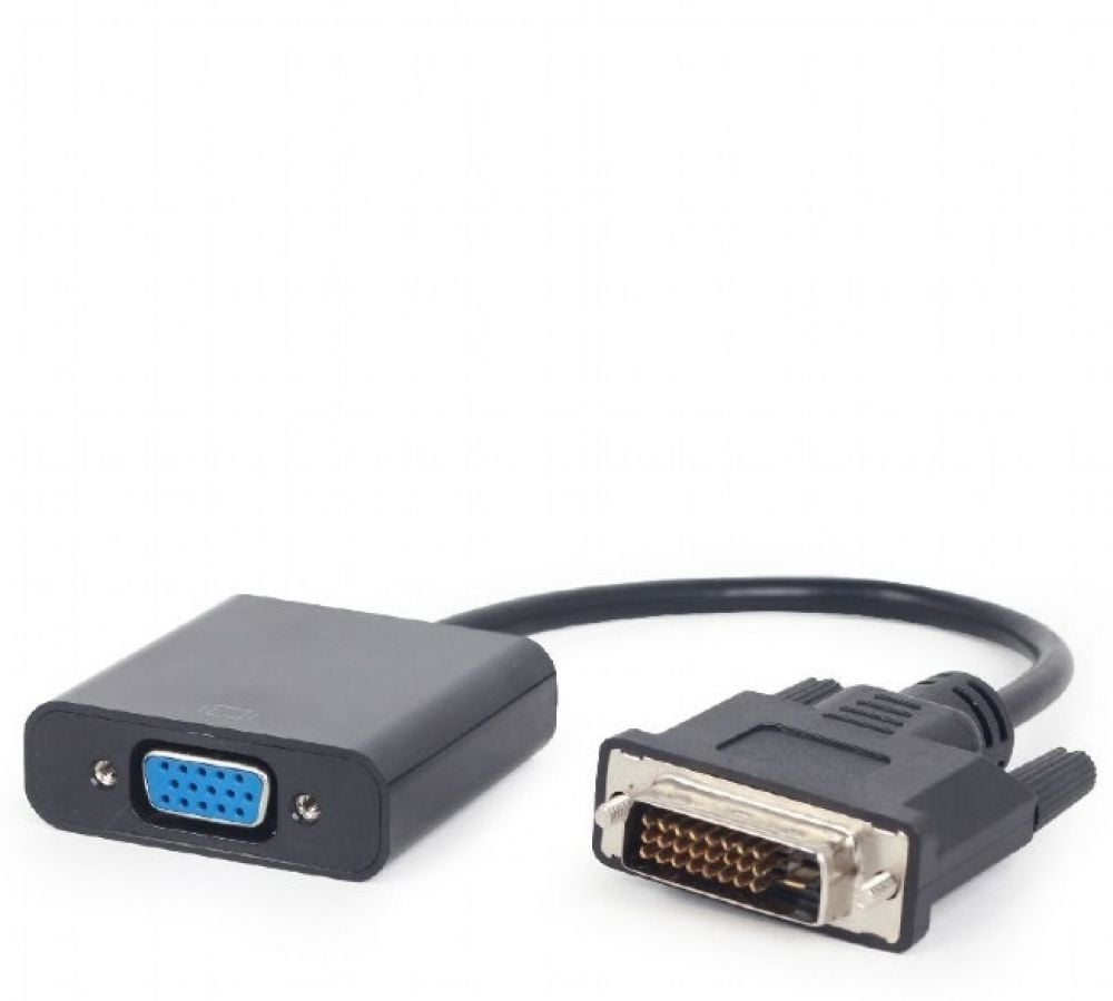 Gembird A-DVID-VGAF-01 video kabel adapter 0,2 m DVI-D VGA (D-Sub) Zwart New