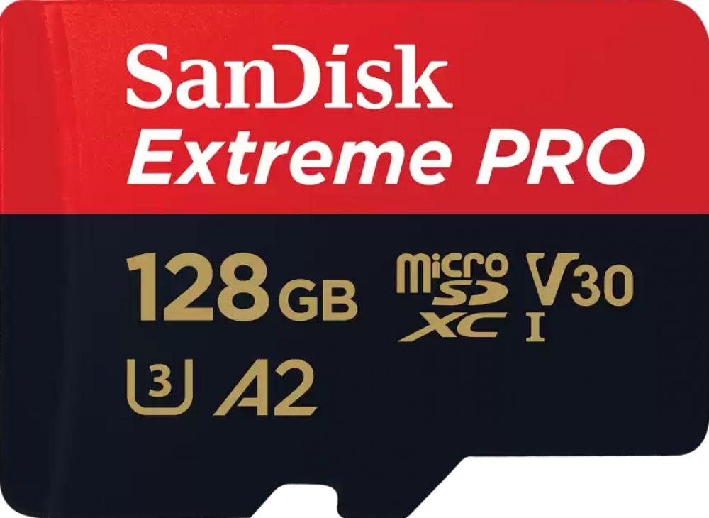 SANDISK SanDisk Extreme PRO microSDXC V30 128GB - Flashgeheugenkaart