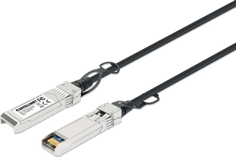 INTELLINET SFP+ 10G Passives DAC Twinax-Kabel 1,0m MSA-konf.
