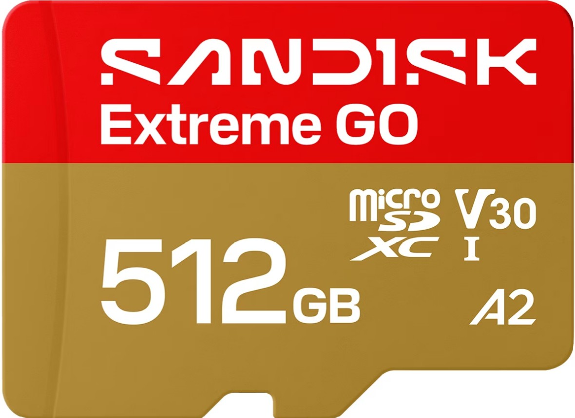 SANDISK SanDisk Extreme GO microSDHC 512GB - Flashgeheugenkaart