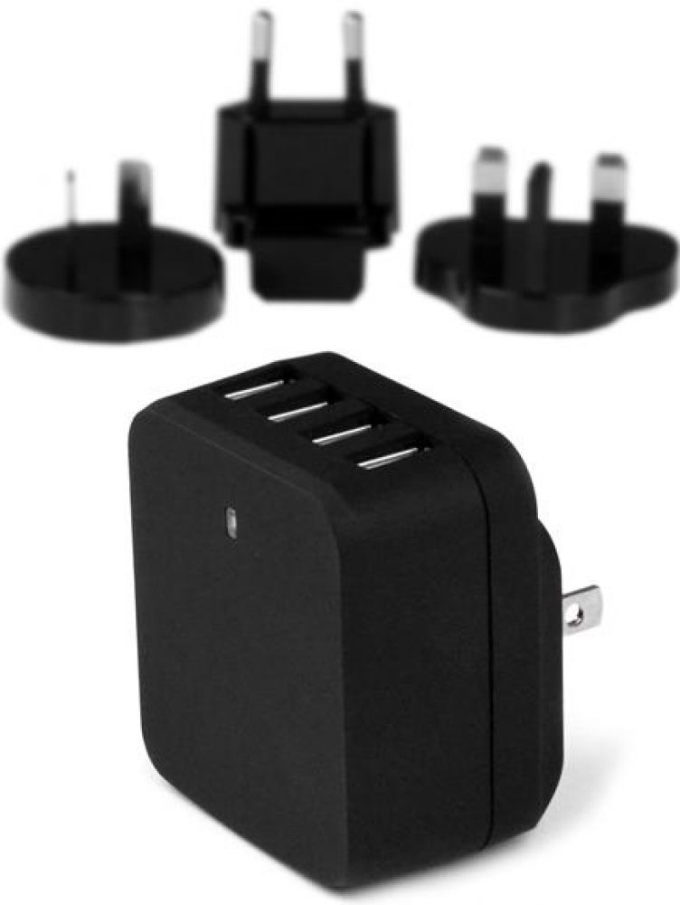 STARTECH StarTech.com 4-Poorts USB lader - internationale reislader