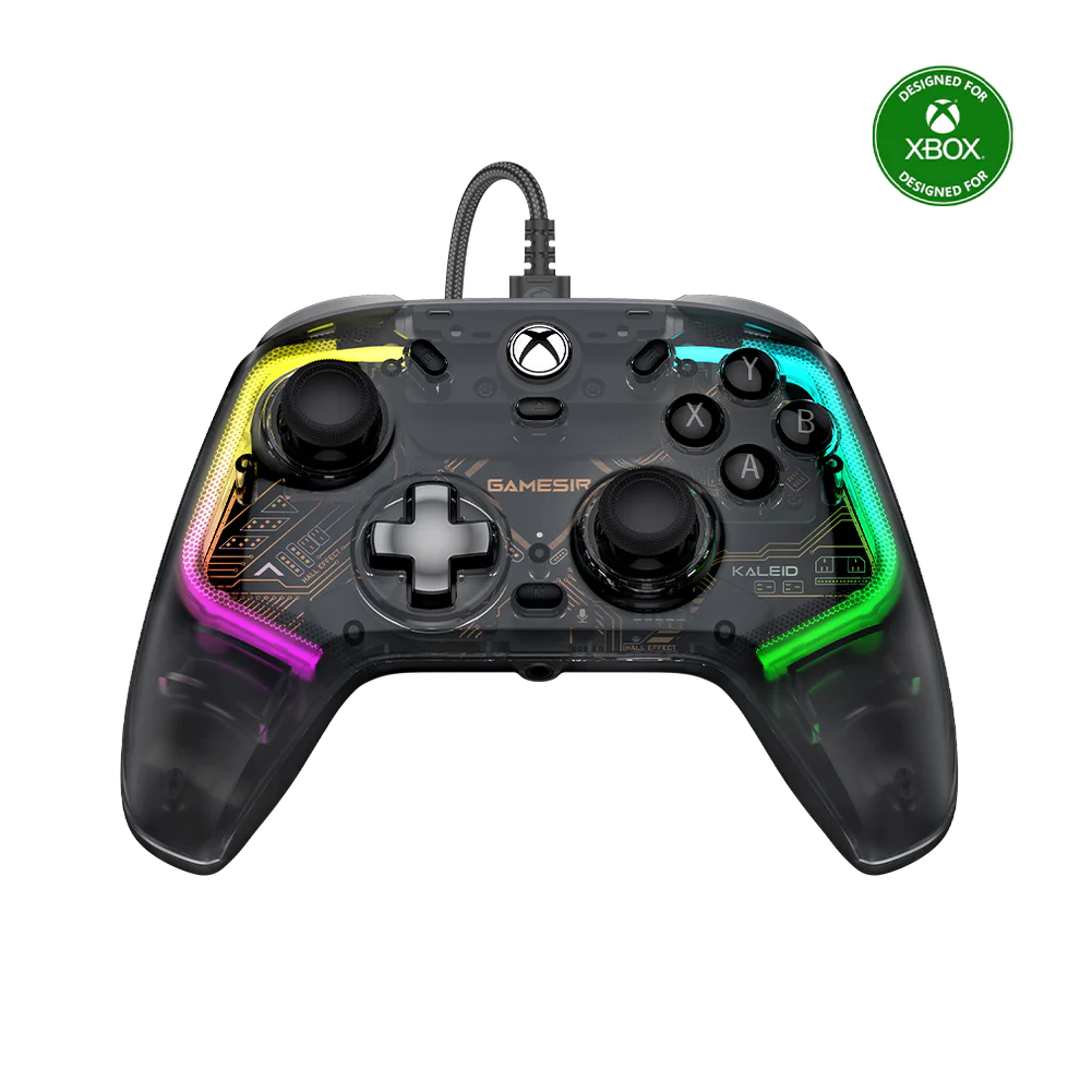 GameSir Kaleid Wired Xbox Controller - Transparant