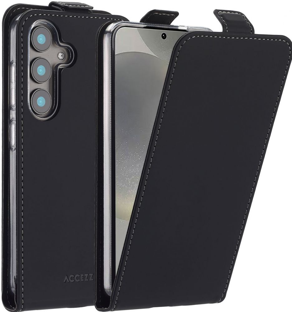 Accezz Flipcase Samsung Galaxy S25 - Zwart