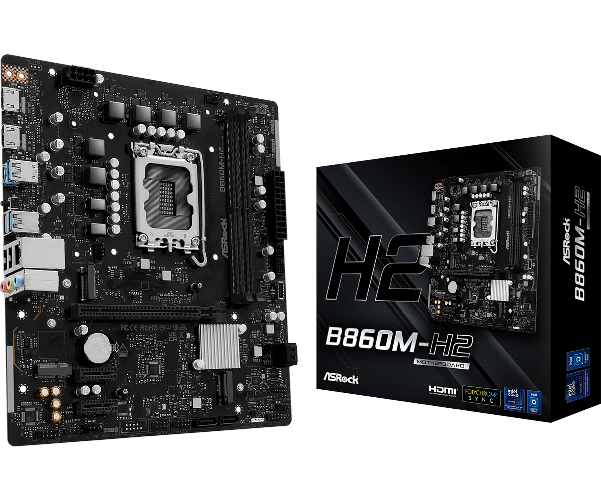 ASRock B860M-H2 - Moederbord