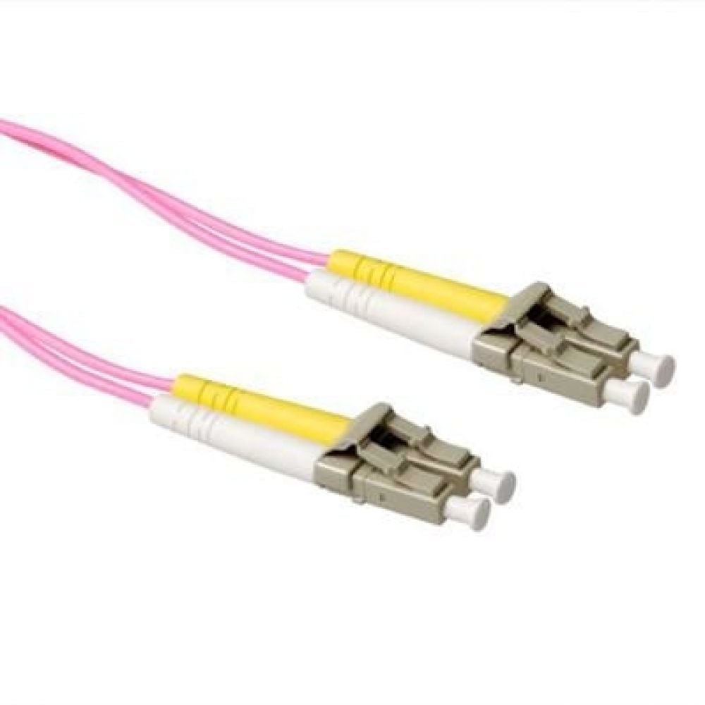 LC/LC 50/125 DUPLEX, OM4 17M. 1 stk
