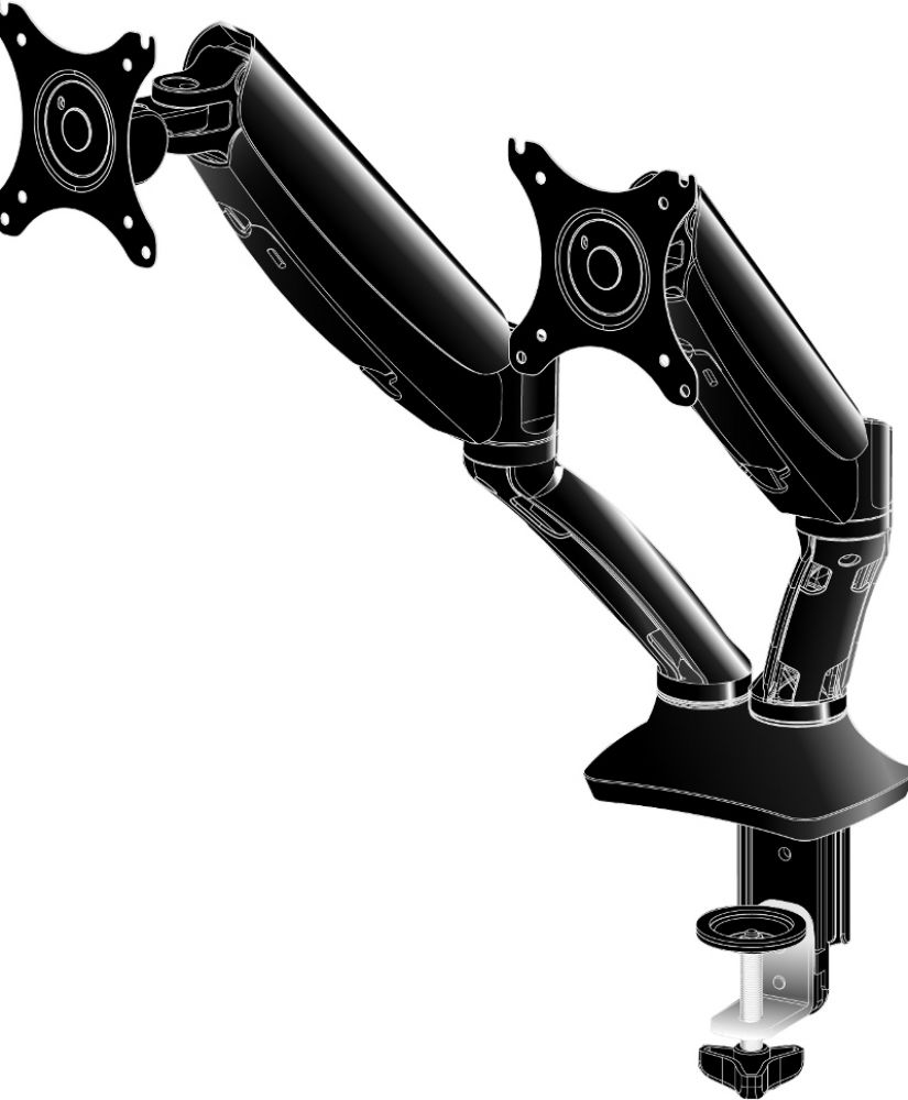 IIYAMA iiyama DS3002C-B1 - Monitorarm