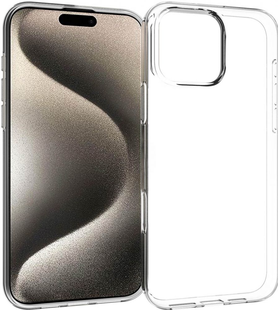 Accezz Clear Backcover iPhone 16 Pro Max - Transparant