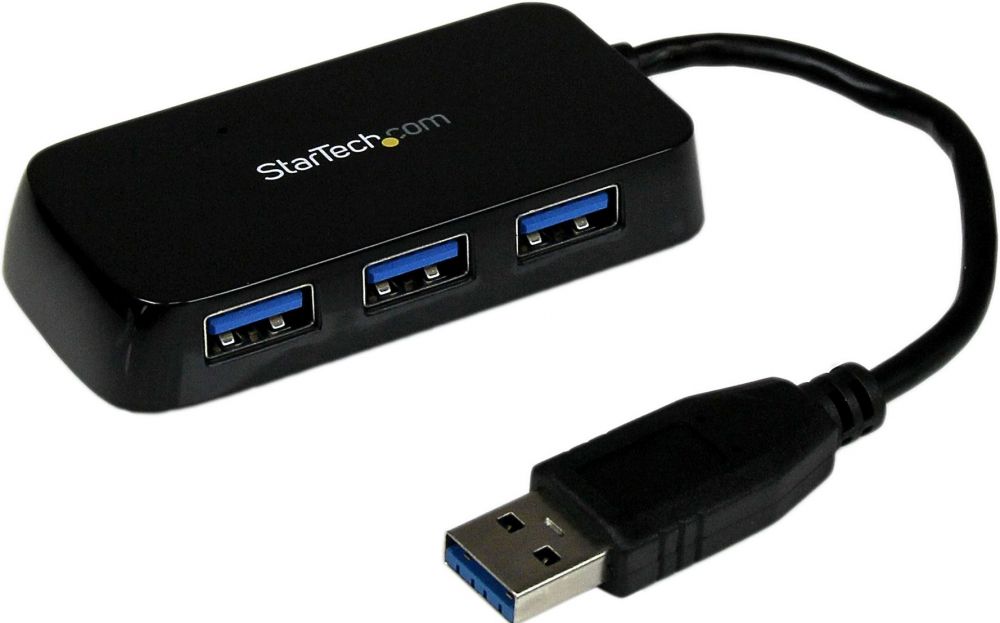 STARTECH StarTech.com ST4300MINU3B – zwart - USB 3.0 Hub