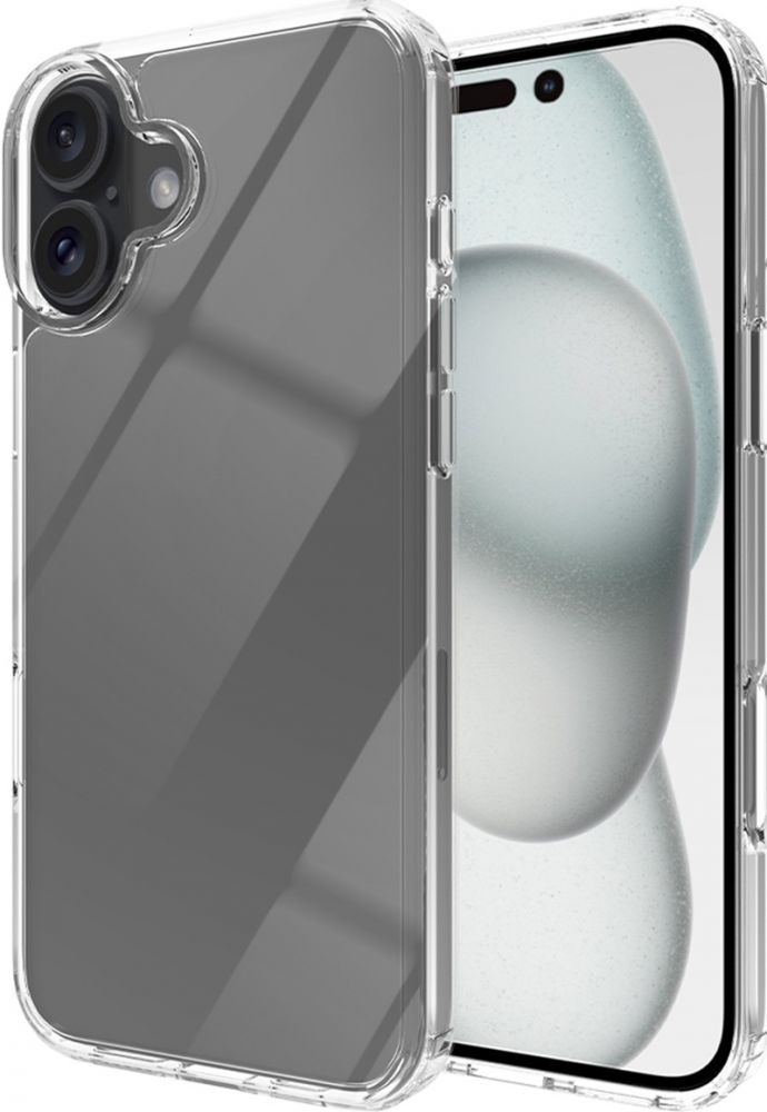 Accezz Xtreme Impact Backcover iPhone 16 Plus - Transparant