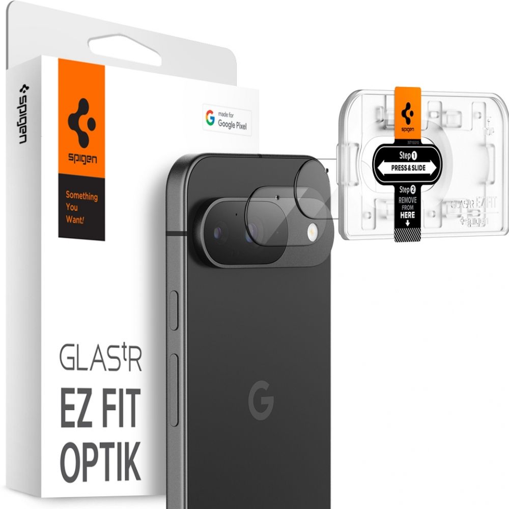 Spigen GLAS.tR Optik EZ Fit - Lensbeschermer voor mobiele telefoon
