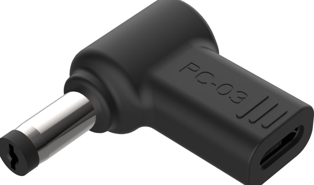 CONCEPTRONIC CONCEPTRONIC Adapter USB-C -> DC, Acer 5.5x1.7mm 18-20V zwart