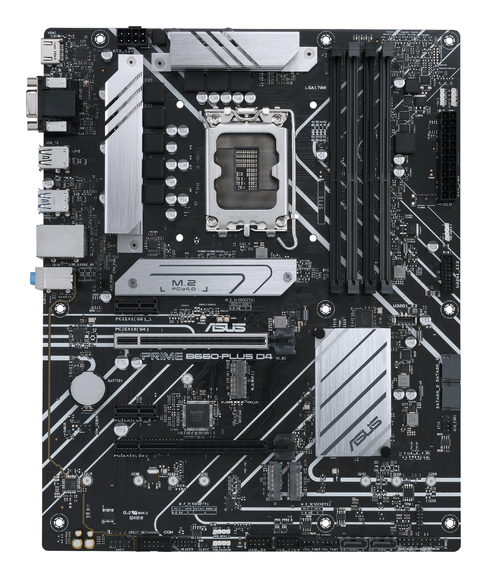ASUS PRIME B660-PLUS D4 - Moederbord