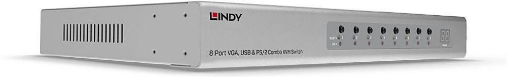 Lindy KVM Switch 8 Port VGA, USB & PS/2 Combo