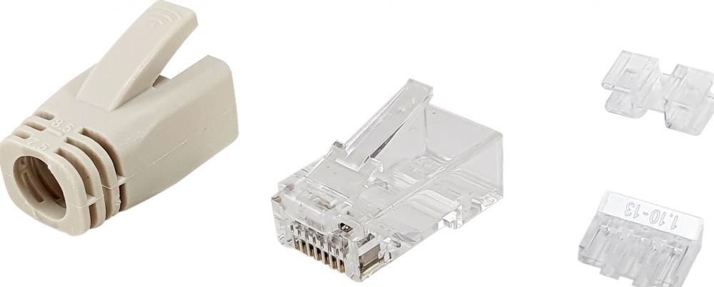 Equip Steckverbinder Cat6A RJ45 100ste Set UTP onafgeschermd
