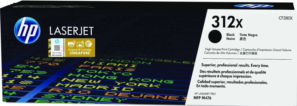 HP 312X - Tonercartridge