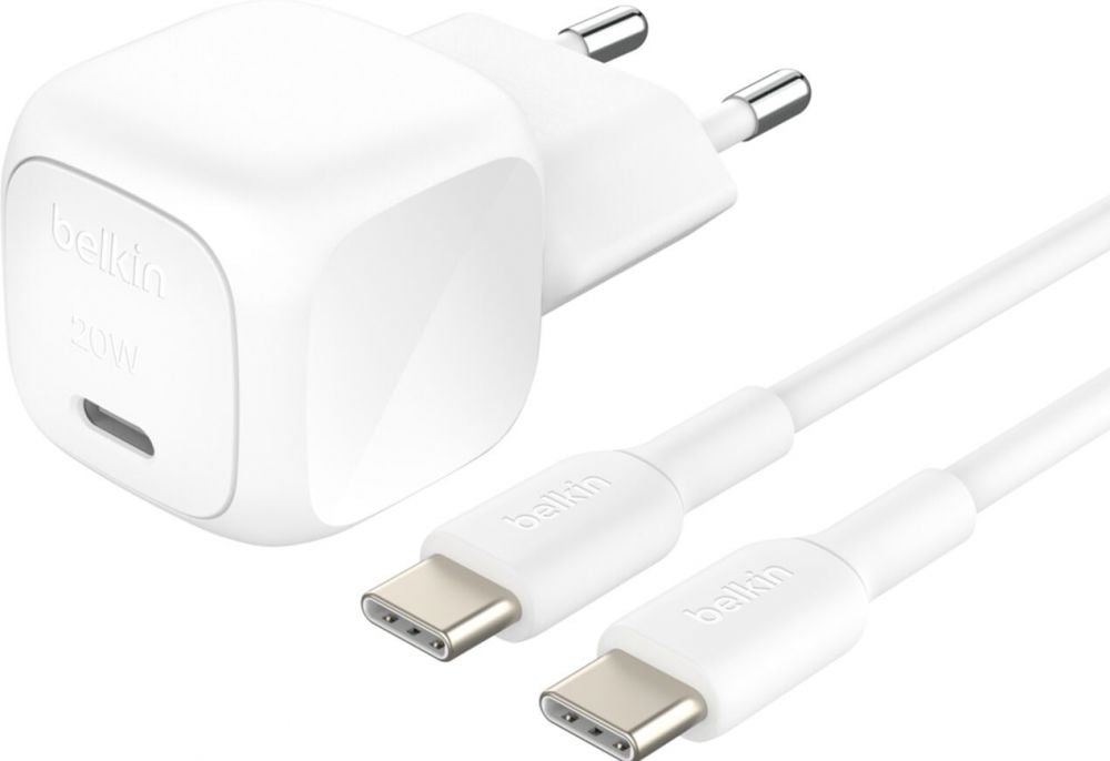 Belkin Chargeur secteur USB-C cubic 20W