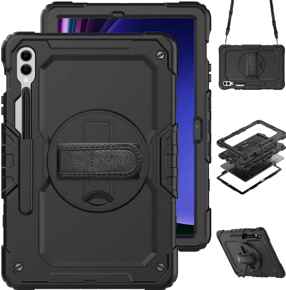 ACCEZZ Accezz - Rugged Backcover met Schouderriem